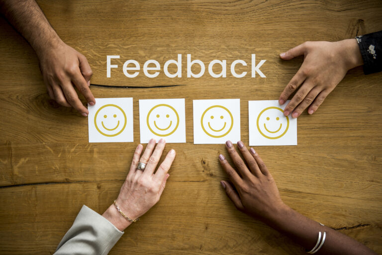 Evaluation Feedback Customer Smiley Response 768x513